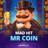 Mad Hit Mr Coin slot artwork