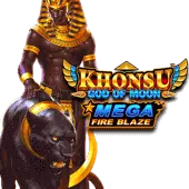 Mega Fire Blaze: Khonsu God of Moon™ slot artwork
