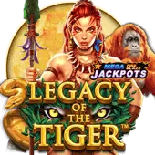Mega Fire Blaze: Legacy of the Tiger™ slot artwork