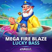 Mega Fire Blaze: Lucky Bass™ slot artwork