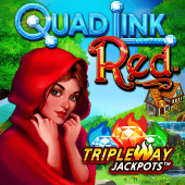 Quad Link Red slot artwork