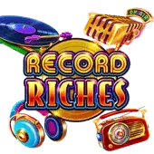 Record Riches! slot artwork