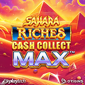 Sahara Riches: Cash Collect Max slot artwork