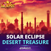 Solar Eclipse: Desert Treasure slot artwork