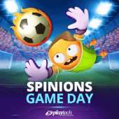 Spinions Game Day slot artwork