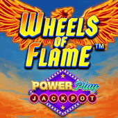 Wheels of Flame PowerPlay Jackpot A1 slot artwork