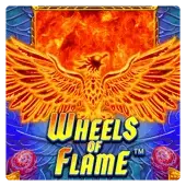 Wheels of Flame™ slot artwork