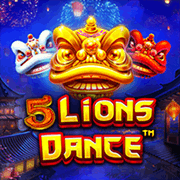 5 Lions Dance slot artwork