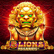 5 Lions Megaways slot artwork