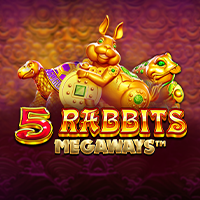 5 Rabbits Megaways slot artwork