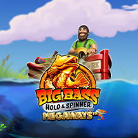 Big Bass Hold & Spinner Megaways slot artwork