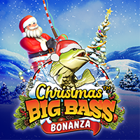 Christmas Big Bass Bonanza slot artwork