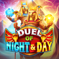Duel of Night & Day slot artwork