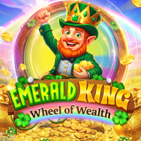 Emerald King - Wheel of Wealth slot artwork