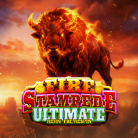 Fire Stampede Ultimate slot artwork