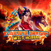 Floating Dragon Wild Horses slot artwork