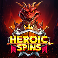 Heroic Spin slot artwork