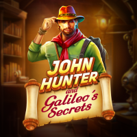 John Hunter and Galileo’s Secrets slot artwork