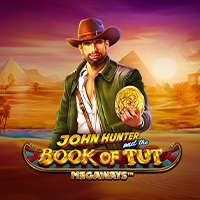 John Hunter and the Book of Tut Megaways slot artwork