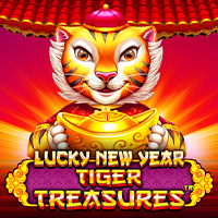 Lucky New Year - Tiger Treasures slot artwork