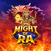 Might of Ra slot artwork