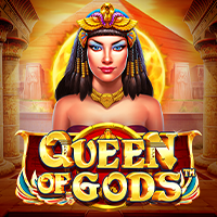Queen of Gods slot artwork
