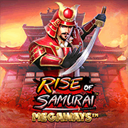 Rise of Samurai Megaways slot artwork