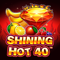 Shining Hot 40 slot artwork