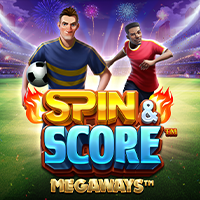 Spin & Score Megaways slot artwork