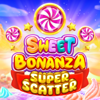 Sweet Bonanza Super Scatter slot artwork