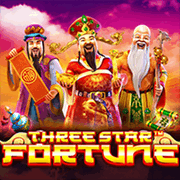 Three Star Fortune slot artwork