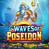 Waves of Poseidon slot artwork