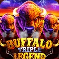 Buffalo Triple Legend slot artwork