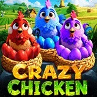 Crazy Chicken slot artwork