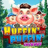 Huffin'and Puffin'Jackpot slot artwork