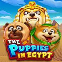 THE PUPPIES IN EGYPT slot artwork