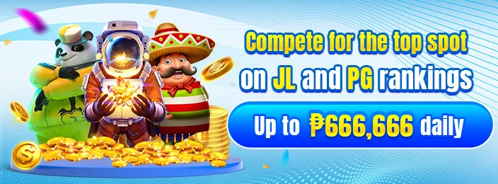 PHSKY JILI & PG Daily Ranking Rewards promotion banner