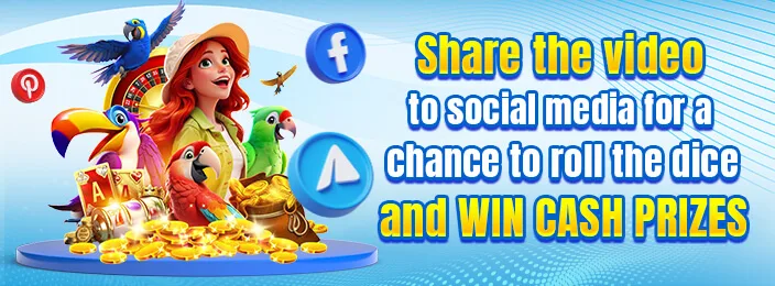 PHSKY Share Video & Roll the Dice promotion banner