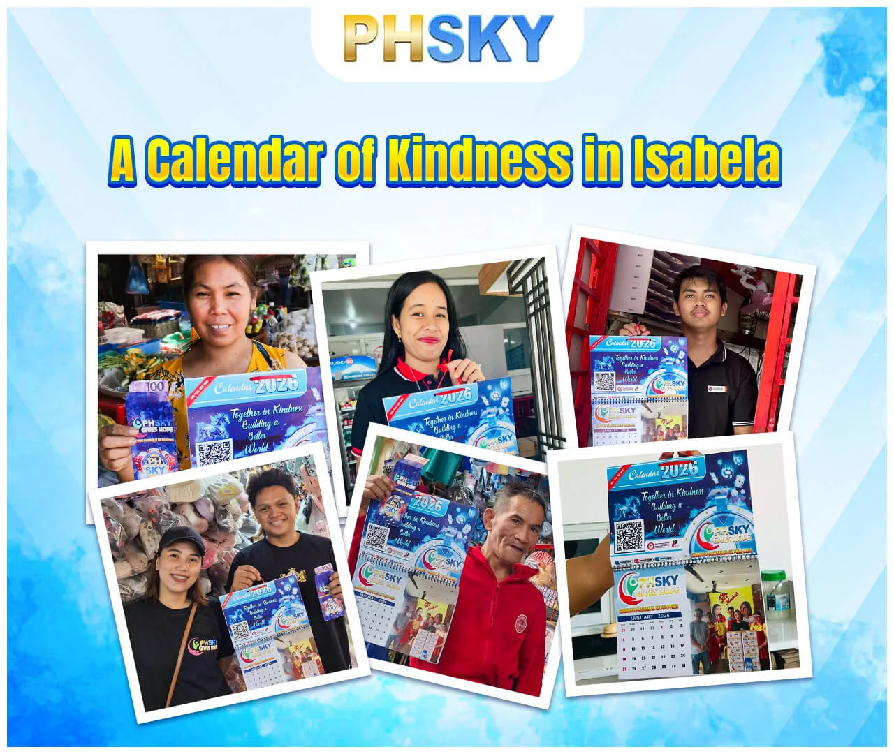 PHSKY Love Fund Event 21 — calendar of kindness in Isabela